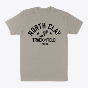 North Clay Community Elementary School Track and Field Classic Dad T-Shirt