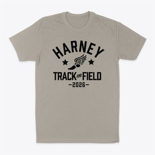 Harney Elementary School Track and Field Classic Dad T-Shirt