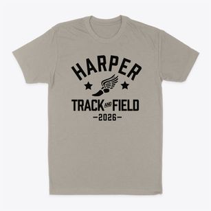 Harper Elementary School Track and Field Classic Dad T-Shirt