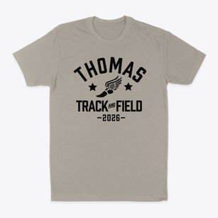Thomas Jefferson Elementary School Track and Field Classic Dad T-Shirt