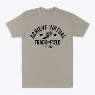 Achieve Virtual Education Academy Track and Field Classic Dad T-Shirt