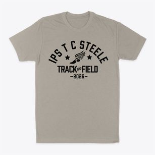 Ips T C Steele School #98 Track and Field Classic Dad T-Shirt