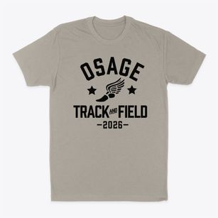 Osage High School Track and Field Classic Dad T-Shirt
