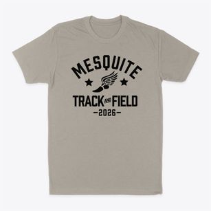 Mesquite High School Track and Field Classic Dad T-Shirt