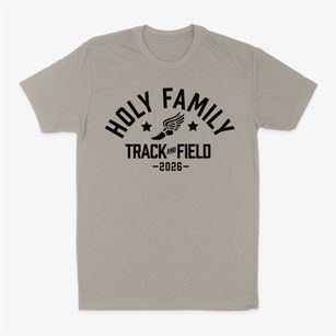 Holy Family School Track and Field Classic Dad T-Shirt