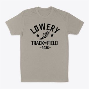 Lowery Middle School Track and Field Classic Dad T-Shirt