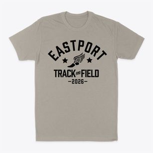 Eastport Elementary School Track and Field Classic Dad T-Shirt