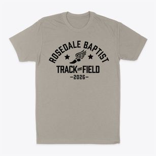 Rosedale Baptist School Track and Field Classic Dad T-Shirt