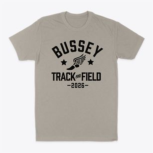 Bussey Child Development Center Track and Field Classic Dad T-Shirt