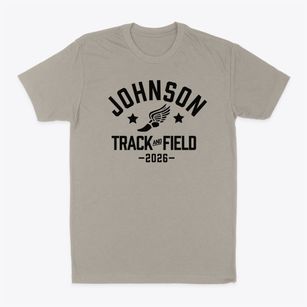 Johnson Elementary School Track and Field Classic Dad T-Shirt
