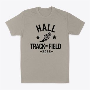 Hall Community Elementary School Track and Field Classic Dad T-Shirt