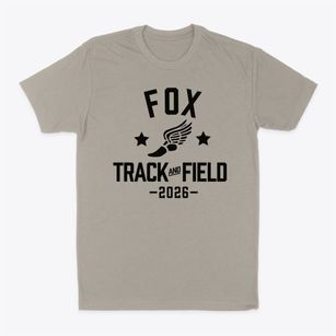 Fox Elementary School Track and Field Classic Dad T-Shirt