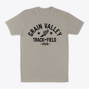 Grain Valley High School Track and Field Classic Dad T-Shirt