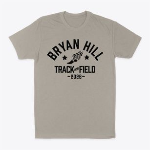 Bryan Hill Elementary School Track and Field Classic Dad T-Shirt