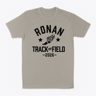 Ronan Middle School Track and Field Classic Dad T-Shirt