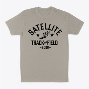 Satellite Academy High School Track and Field Classic Dad T-Shirt