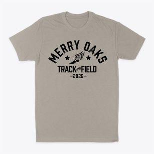 Merry Oaks Elementary School Track and Field Classic Dad T-Shirt