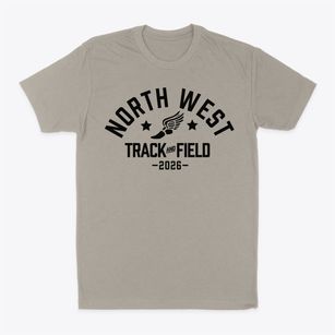 North West Elementary School Track and Field Classic Dad T-Shirt