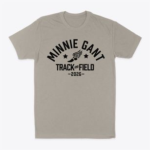 Minnie Gant Elementary School Track and Field Classic Dad T-Shirt