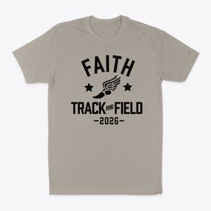 Faith Christian School Track and Field Classic Dad T-Shirt