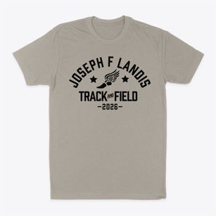 Joseph F Landis Elementary School Track and Field Classic Dad T-Shirt