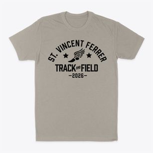 St Vincent Ferrer Track and Field Classic Dad T-Shirt