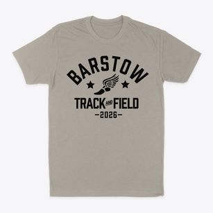 Barstow High School Track and Field Classic Dad T-Shirt