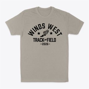 Winds West Elementary School Track and Field Classic Dad T-Shirt