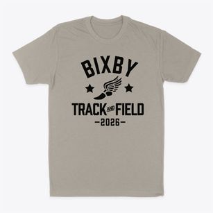 Bixby Public Schools Track and Field Classic Dad T-Shirt