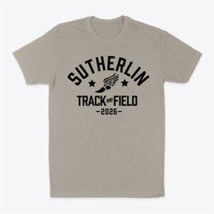 Sutherlin Middle School Track and Field Classic Dad T-Shirt