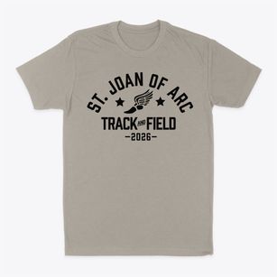 Saint Joan Of Arc School Track and Field Classic Dad T-Shirt