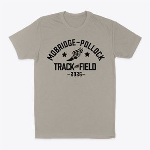 Mobridge-pollock High School Track and Field Classic Dad T-Shirt
