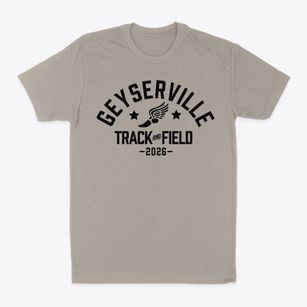 Geyserville New Tech Academy Track and Field Classic Dad T-Shirt