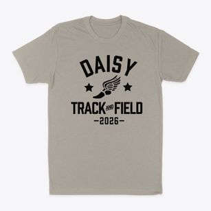 Daisy Elementary School Track and Field Classic Dad T-Shirt