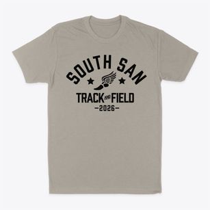 South San Academy School Track and Field Classic Dad T-Shirt