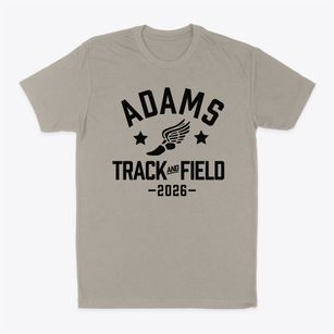 Adams Elementary School Track and Field Classic Dad T-Shirt