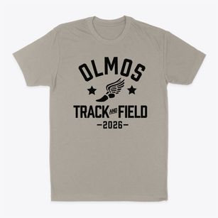 Olmos Elementary School Track and Field Classic Dad T-Shirt