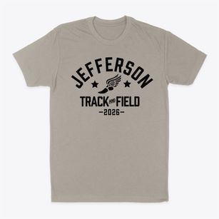 Jefferson High School Track and Field Classic Dad T-Shirt