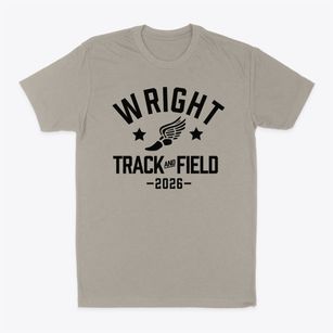 Wright Elementary School Track and Field Classic Dad T-Shirt