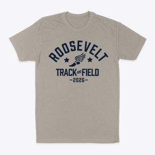 Roosevelt Elementary School Track and Field Classic Dad T-Shirt
