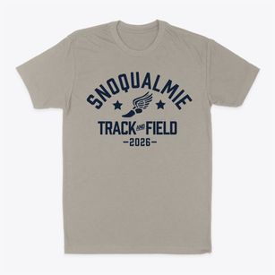 Snoqualmie Middle School Track and Field Classic Dad T-Shirt