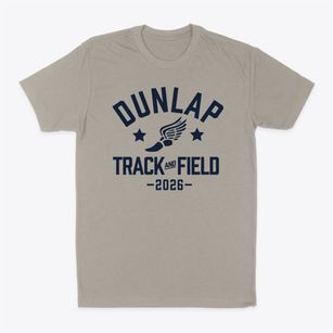 Dunlap Elementary School Track and Field Classic Dad T-Shirt