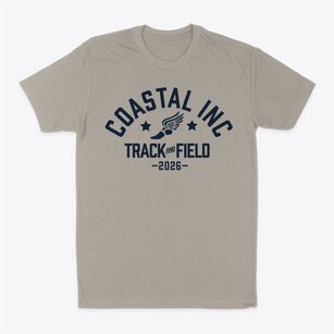 Coastal Academy Charter School Inc Track and Field Classic Dad T-Shirt