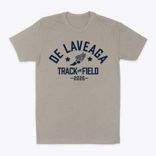 De Laveaga Elementary School Track and Field Classic Dad T-Shirt