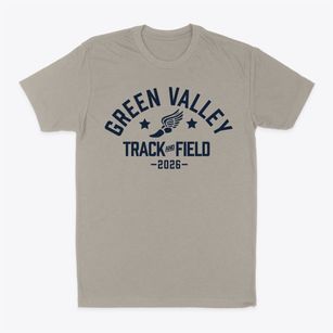 Green Valley Elementary School Track and Field Classic Dad T-Shirt