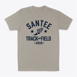 Santee High School Track and Field Classic Dad T-Shirt