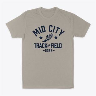 Mid City Alternative Magnet School Track and Field Classic Dad T-Shirt