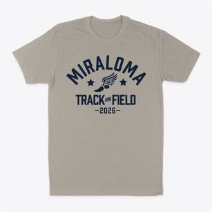 Miraloma Elementary School Track and Field Classic Dad T-Shirt