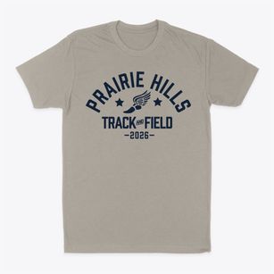 Prairie Hills Elementary School Track and Field Classic Dad T-Shirt