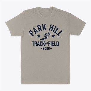 Park Hill Christian Academy Track and Field Classic Dad T-Shirt